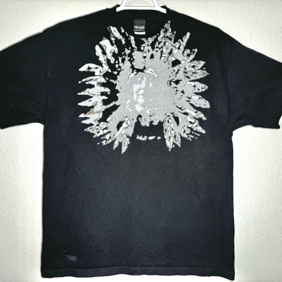 Native American Hopi Wen Saks - Abstract Headdress Graphic T-Shirt Black XL - Picture 1 of 10